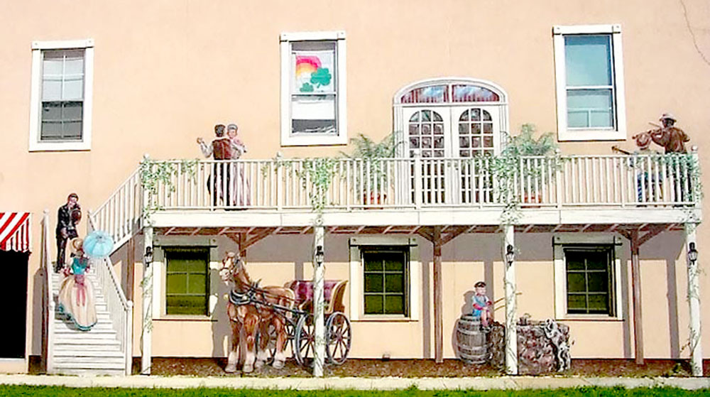 Bygone Days, mural