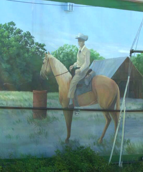 Cattle Drive to Paynes Prairie, right panel