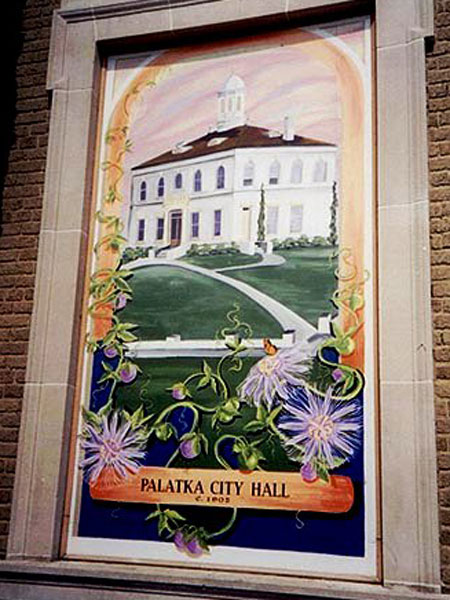 Old City Hall 1905, painting at City Hall