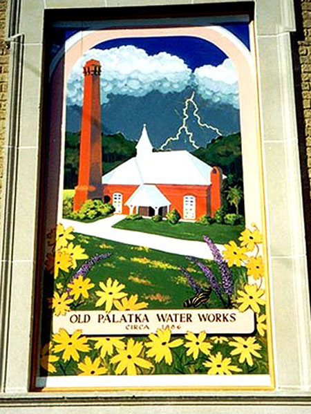 Old Palatka Waterworks
Circa 1886, painting at City Hall