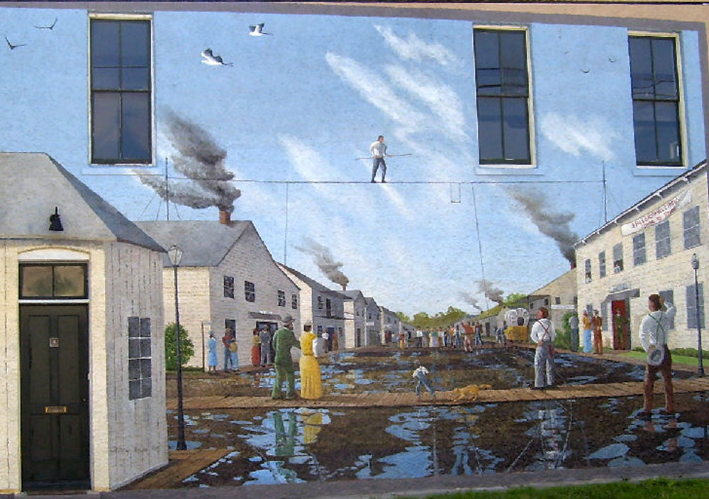 High Time in Palatka, mural