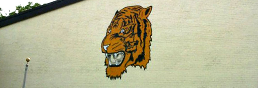 Beasley Tiger, mural